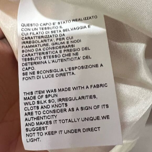 P.A.R.O.S.H. purple wild silk high waist pencil skirt NWT size 4 - Picture 12 of 13